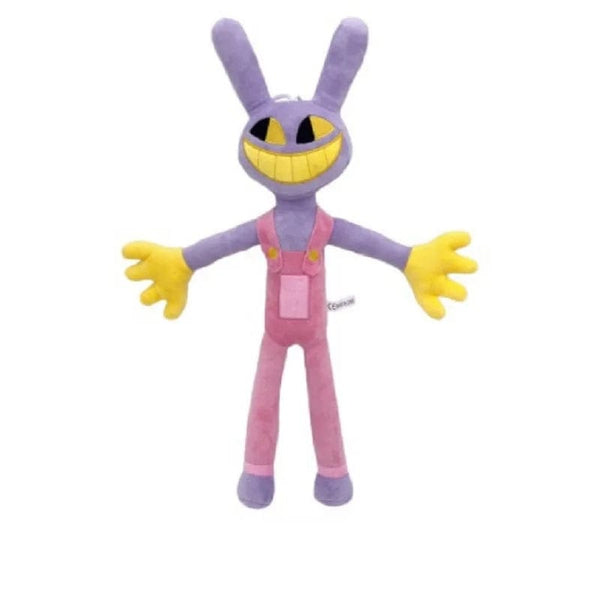 Planet Gates DeepPink The Amazing Digital Circus Plush Pomni and Jax Plushie Doll Toys Cute Stuffed Animal Birthday for Kids Children Christmas