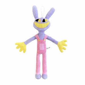 Planet Gates DeepPink The Amazing Digital Circus Plush Pomni and Jax Plushie Doll Toys Cute Stuffed Animal Birthday for Kids Children Christmas