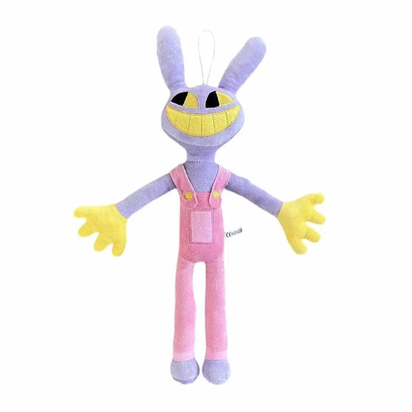 Planet Gates DeepPink The Amazing Digital Circus Plush Pomni and Jax Plushie Doll Toys Cute Stuffed Animal Birthday for Kids Children Christmas