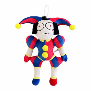 Planet Gates DeepPink The Amazing Digital Circus Plush Pomni and Jax Plushie Doll Toys Cute Stuffed Animal Birthday for Kids Children Christmas