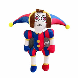 Planet Gates DeepPink The Amazing Digital Circus Plush Pomni and Jax Plushie Doll Toys Cute Stuffed Animal Birthday for Kids Children Christmas
