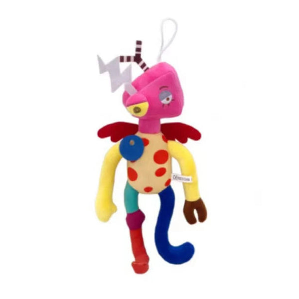 Planet Gates DeepPink The Amazing Digital Circus Plush Pomni and Jax Plushie Doll Toys Cute Stuffed Animal Birthday for Kids Children Christmas