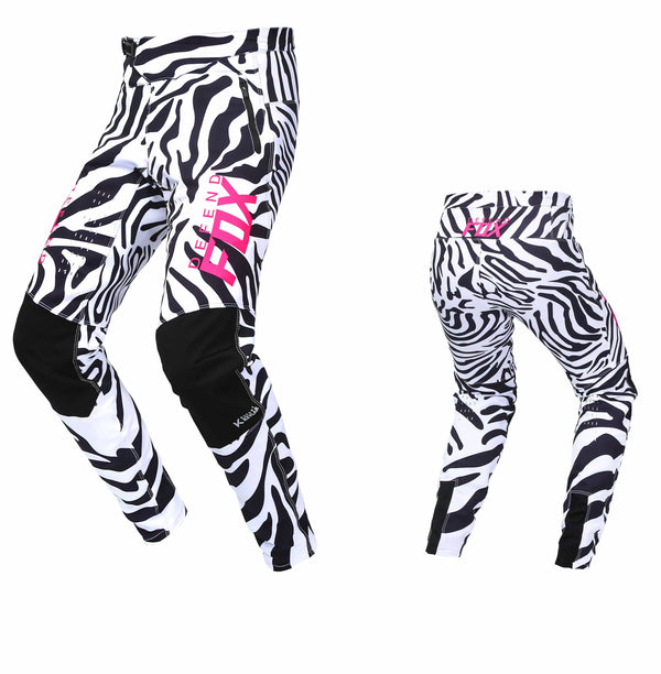 Planet Gates defend zebra / XXL MX downhill Pants Motocross Racing Trousers Dirt Bike Pantalones ATV Off-Road Motorcycle for Defend foxMen Riding Enduro BMX MTB