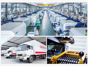 Planet Gates Deli 6/10pcs Rollerball Pen Set 0.5mm Black Blue Red Quick-drying Ink Gel Pens Stationery Supplies Student Writing Signature Pen