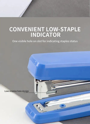 Planet Gates DELI Office Stapler No. 10 Stapling Machine Paper Binding Tools Staples Stationery Office Supplies