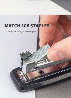 Planet Gates DELI Office Stapler No. 10 Stapling Machine Paper Binding Tools Staples Stationery Office Supplies