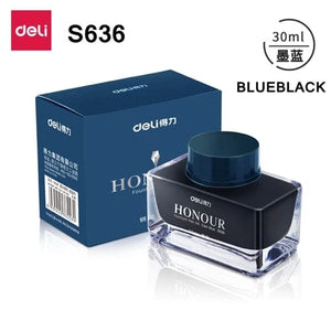 Planet Gates Deli S636 S635 Fountain Pen Ink 30ml 50ml Bottle Black Blue Pen Ink BlackBlue Red Ink Darkblue Ink Wholesale Ink Bottle