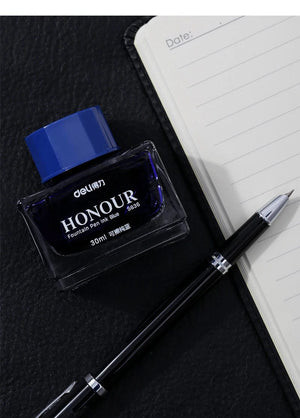 Planet Gates Deli S636 S635 Fountain Pen Ink 30ml 50ml Bottle Black Blue Pen Ink BlackBlue Red Ink Darkblue Ink Wholesale Ink Bottle