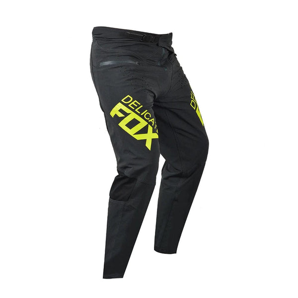 Planet Gates Delicate Fox Flexair Mach MTB Pants MX Motocross Motorcycle Bicycle Off Road Dirt Bike BMX DH Enduro Mountain Downhill Racing
