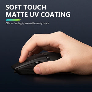 Planet Gates Delux M800 PRO PAW3395 Wireless Gaming Mouse Bluetooth Tri-Mode Connection 26000DPI Huano Pink Switches Macro Mice For PC Gamer