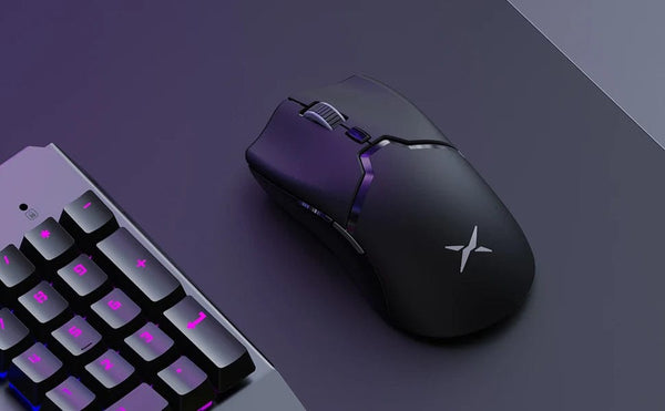 Planet Gates Delux M800 PRO PAW3395 Wireless Gaming Mouse Bluetooth Tri-Mode Connection 26000DPI Huano Pink Switches Macro Mice For PC Gamer
