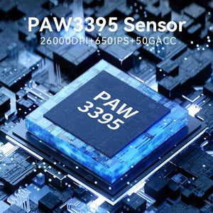 Planet Gates Delux M900PRO Wireless Gaming Mouse Ergonomic 8K Polling Rate PAW3395 63g Magnetic RGB Charging Dock for Right Big Hand PC Gamer