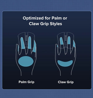 Planet Gates Delux M900PRO Wireless Gaming Mouse Ergonomic 8K Polling Rate PAW3395 63g Magnetic RGB Charging Dock for Right Big Hand PC Gamer