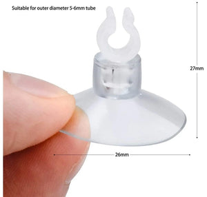 Planet Gates Delysia King  10pcs  Aquarium Air Pipeline Pipe Sucker Fish Tank Accessories