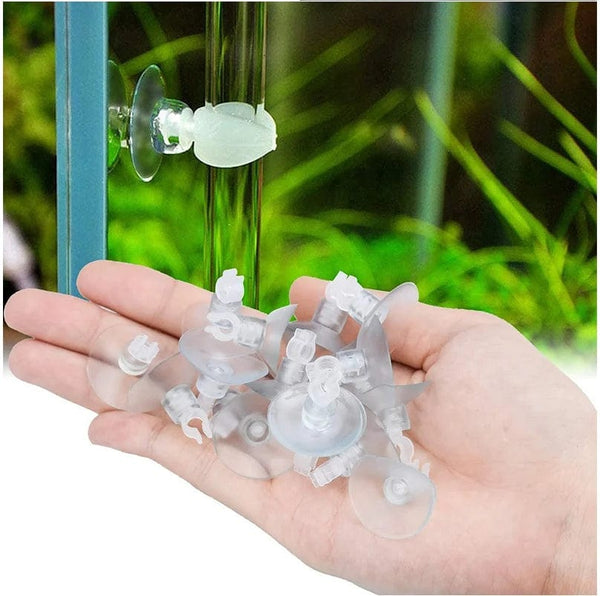 Planet Gates Delysia King  10pcs  Aquarium Air Pipeline Pipe Sucker Fish Tank Accessories