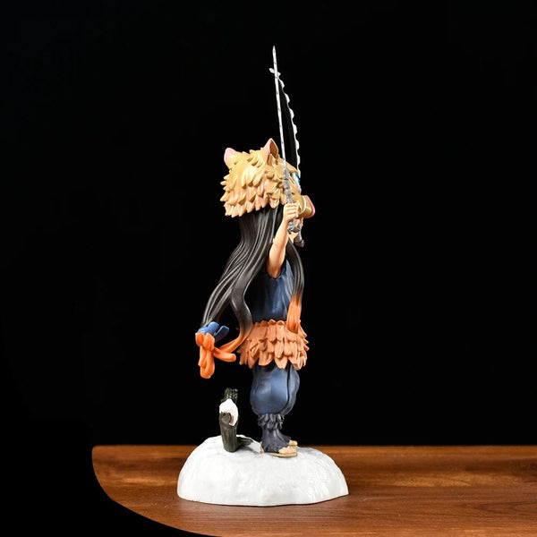 Planet Gates Demon Slayer Anime Figure Kimetsu No Yaiba 19CM Pig's Head Kamado Nezuko Figurine Manga PVC Model Cartoon Doll Children Kids