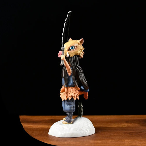 Planet Gates Demon Slayer Anime Figure Kimetsu No Yaiba 19CM Pig's Head Kamado Nezuko Figurine Manga PVC Model Cartoon Doll Children Kids