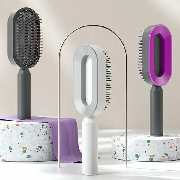 Planet Gates Detangling Hair Brush Scalp Massager Massage Brush 3D Air Cushion Tangled Hair Comb Curly Combs Barber Salon Hair Styling Tools