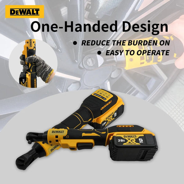 Planet Gates Dewalt Electric Ratchet Wrench DCF512 20V Battery Cordless Driver DCF512 Removal Screw Nut 3/8" Driver Power Tools Impact wrench