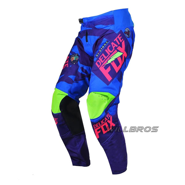 Planet Gates DFCK-10 / S(30) MX 180 Vicious Pants Off Road Motocross Motorcycle Dirt Bike Bicycle MTB DH UTV BMX Enduro Downhill Riding For Men's Women