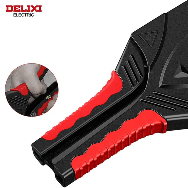 Planet Gates DHGDK33G DELIXI ELECTRIC Pipe Cutter，Pipe Scissors SK5 Material Ratchet Cutter PVC/PU/PP/PE Hose Cutting Hand Tool，for Plumber，Homeowners
