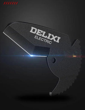Planet Gates DHGDK33G DELIXI ELECTRIC Pipe Cutter，Pipe Scissors SK5 Material Ratchet Cutter PVC/PU/PP/PE Hose Cutting Hand Tool，for Plumber，Homeowners