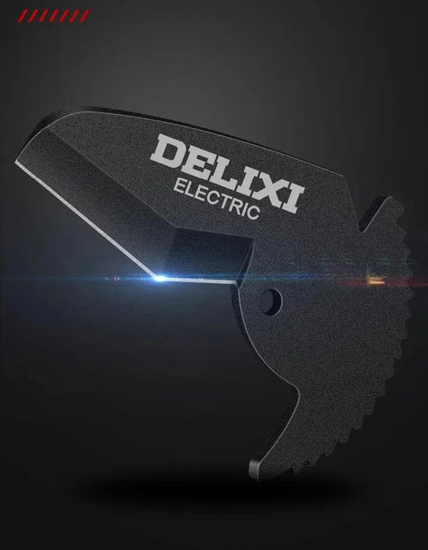 Planet Gates DHGDK33G DELIXI ELECTRIC Pipe Cutter，Pipe Scissors SK5 Material Ratchet Cutter PVC/PU/PP/PE Hose Cutting Hand Tool，for Plumber，Homeowners