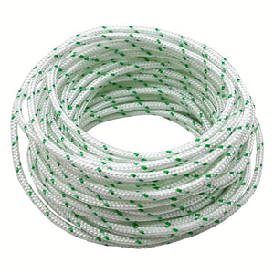 Planet Gates Dia 3mm/0.12inch,Length 15m/49 1pc Recoil Starter Rope Pull Cord Compatible With Craftsman Husqvarna STHIL Sears Poulan Chainsaw Lawn Mower Trimmer Edger Brush Cutter Engine Parts Dia 3mm/0.12inch, Length 15m/49.2ft