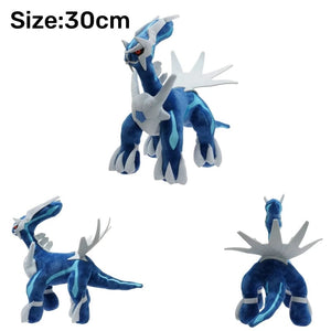 Planet Gates Dialga Legendary Pokemon Plush Toys Lugias Lucario Giratina Koraidon Zacian Solgaleo Figures Cartoon Soft Stuffed Toy Gifts