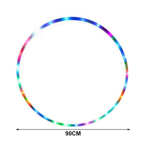 Planet Gates Diameter 90CM Sport Hoop loose weight materiel sport fitness hoop equipment yoga Circle 90CM 7Color aro LED Flashing Sport body building Ring