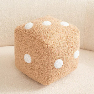 Planet Gates Dice Pillow Plush Dice Cube Cushion Hug Pillow Stuffed Plush Toy Game Props Car Interior Ornament Home Decoration Party Supplies