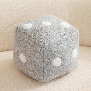 Planet Gates Dice Pillow Plush Dice Cube Cushion Hug Pillow Stuffed Plush Toy Game Props Car Interior Ornament Home Decoration Party Supplies