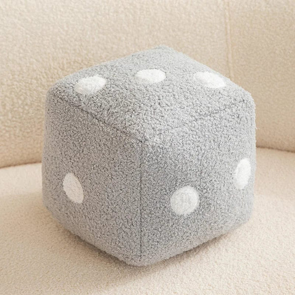 Planet Gates Dice Pillow Plush Dice Cube Cushion Hug Pillow Stuffed Plush Toy Game Props Car Interior Ornament Home Decoration Party Supplies