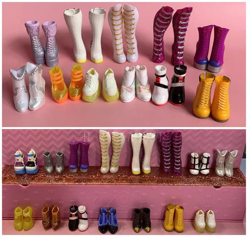 Planet Gates Different 10 Shoes Original 24cm OMG Fashion Dress Up Big Sister Shoes and BTW Little Sister Shoes Girl Doll Accessories Toy