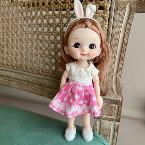 Planet Gates Dimple BABY 10 / CHINA / One Size ob11 New BJD Doll 16cm 13 Joints Plastic Fashion Dolls Baby BODY Outfit Daily Casual Accessories ToyS for Girls Diy Gift