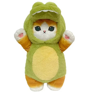 Planet Gates Dinosaur / 50cm Original Mofusand Kawaii Cos Cat kawaii Animal Plushies 50cm Cosplay Animals Dinosaur Cow Bear Cute Plush Doll Children Gift Toy