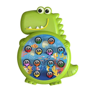 Planet Gates Dinosaur Simple Magnetic Fishing Toys Play Rod Game Toys for Children Baby Montessori with Rod Kids Educational Rotating Gift