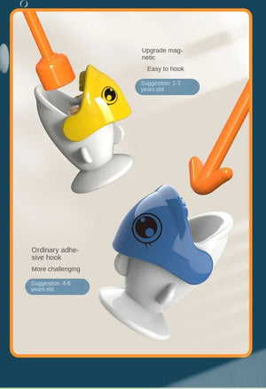 Planet Gates Dinosaur Simple Magnetic Fishing Toys Play Rod Game Toys for Children Baby Montessori with Rod Kids Educational Rotating Gift