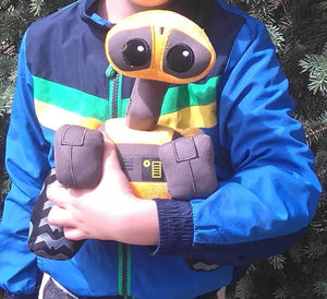 Planet Gates Disney Cartoon 55cm WALL-E vivid robot Plush Toy Wall E Minion Robot model soft Stuffed plush doll toy home decor baby kids gift