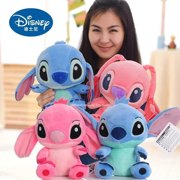 Planet Gates Disney Cartoon Blue Pink Stitch Plush Dolls Anime Toys Lilo and Stitch 20CM Stich Plush Stuffed Toys Christmas Gifts for Kids