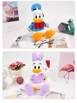 Planet Gates Disney Donald Duck Daisy Plush Toys Cartoon Animal Mickey Minnie Mouse Stuffed Toy Dolls Kids Birthday Christmas Presents Gift