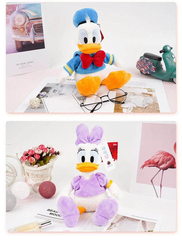 Planet Gates Disney Donald Duck Daisy Plush Toys Cartoon Animal Mickey Minnie Mouse Stuffed Toy Dolls Kids Birthday Christmas Presents Gift