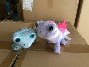 Planet Gates Disney Frozen 2 9-inch Princess Elsa Anna Lizard Sven Reindeer Olaf Snowman Plush Stuffed doll kids Christmas Gift children toy