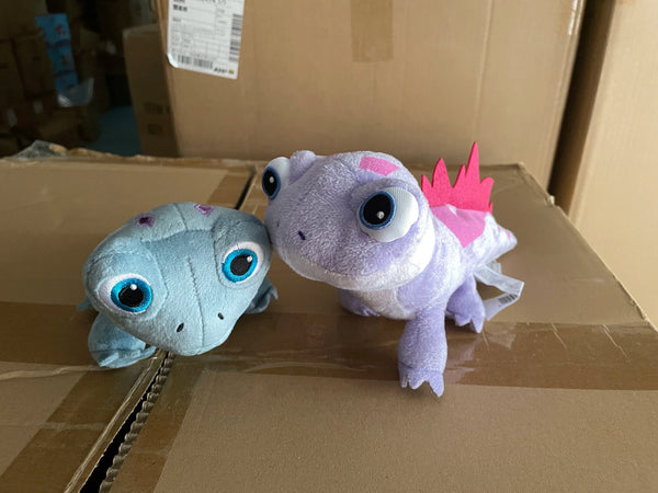 Planet Gates Disney Frozen 2 9-inch Princess Elsa Anna Lizard Sven Reindeer Olaf Snowman Plush Stuffed doll kids Christmas Gift children toy