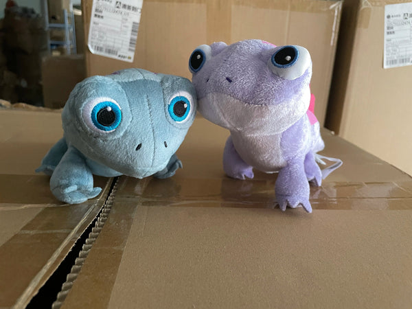 Planet Gates Disney Frozen 2 9-inch Princess Elsa Anna Lizard Sven Reindeer Olaf Snowman Plush Stuffed doll kids Christmas Gift children toy