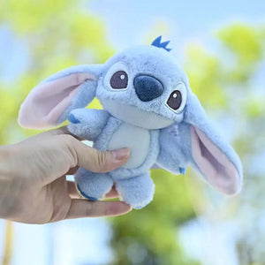 Planet Gates Disney Kawaii Stitch Plush Keychain Toy Lovely Lilo & Stitch Doll Angel Plushies Cute Stuffed Bag Pendant Girls Birthday Gift