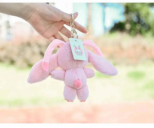 Planet Gates Disney Kawaii Stitch Plush Keychain Toy Lovely Lilo & Stitch Doll Angel Plushies Cute Stuffed Bag Pendant Girls Birthday Gift