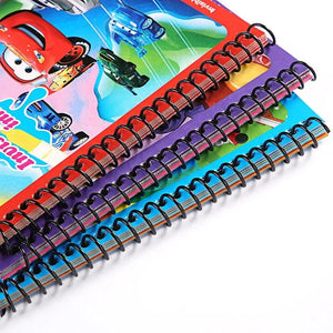 Planet Gates Disney Kids Puzzle Graffiti Painting Book Cartoon Anime Frozen Spiderman Cars Sofia Princes Mickey DIY Magic Watercolor Painting