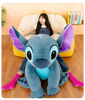 Planet Gates Disney Lilo&stitch Plush Dolls Giant Size Soft Stuffed Animal Plushie Doll Kawaii Couple Sleeping Pillow Decor Softmaterial Toys