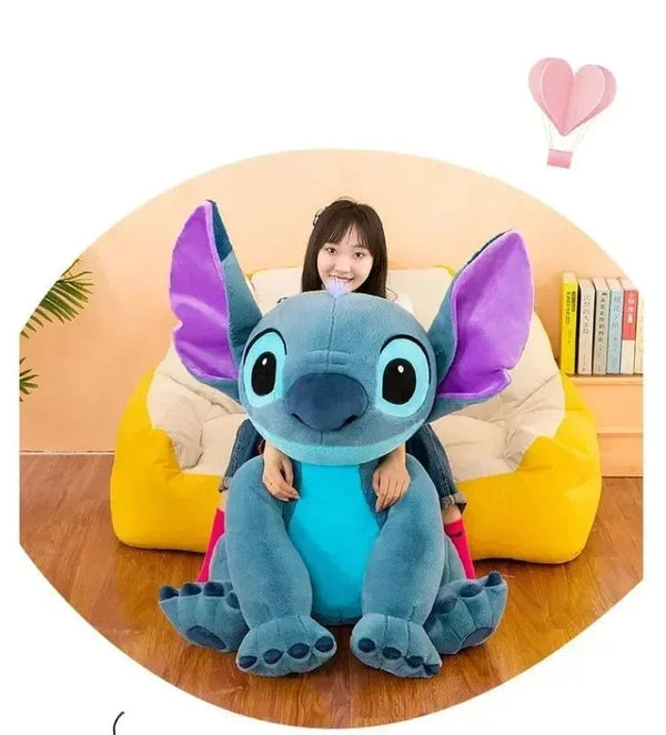 Planet Gates Disney Lilo&stitch Plush Dolls Giant Size Soft Stuffed Animal Plushie Doll Kawaii Couple Sleeping Pillow Decor Softmaterial Toys